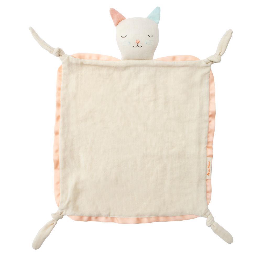 Cat Baby Cuddle Blanket By Meri Meri